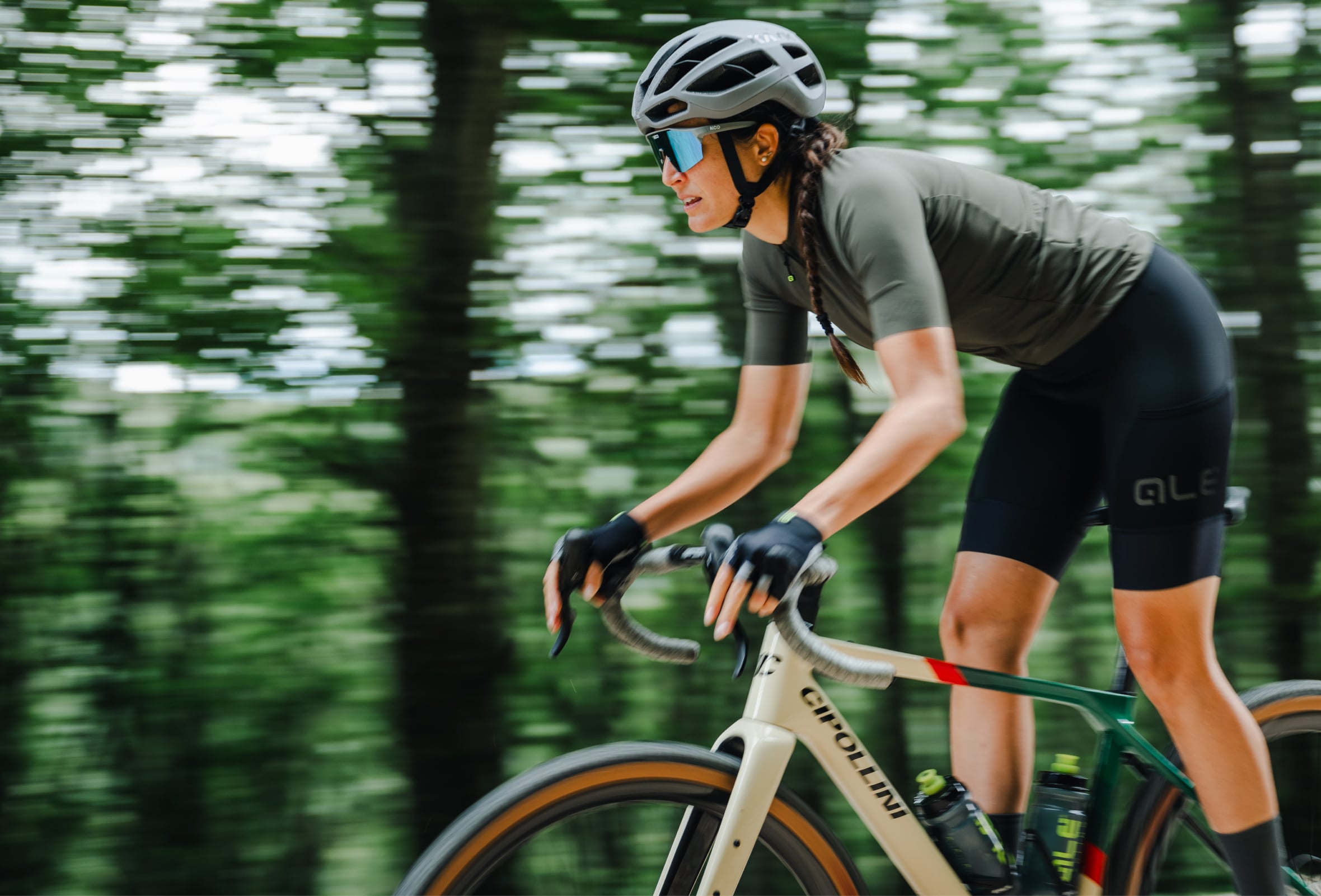 Koszulka rowerowa damska Alé Cycling Solid Color Block Off Road